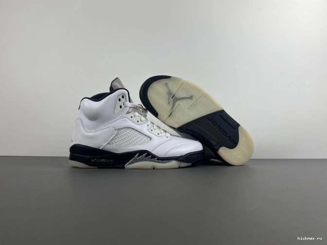 Rep MAX AIR DD0587-110 5 RETRO JORDAN BLACK' 'WHITE 0824
